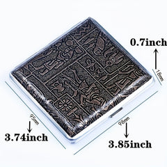 High-end Men's Cigarette Storage Box Leather Cigarette Case