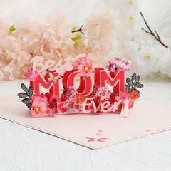 3D Floral Bouquet Greeting Cards for Mom