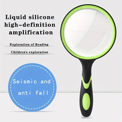 Handheld Reading Magnifier Magnifying Glass Low Vision Aid 60mm