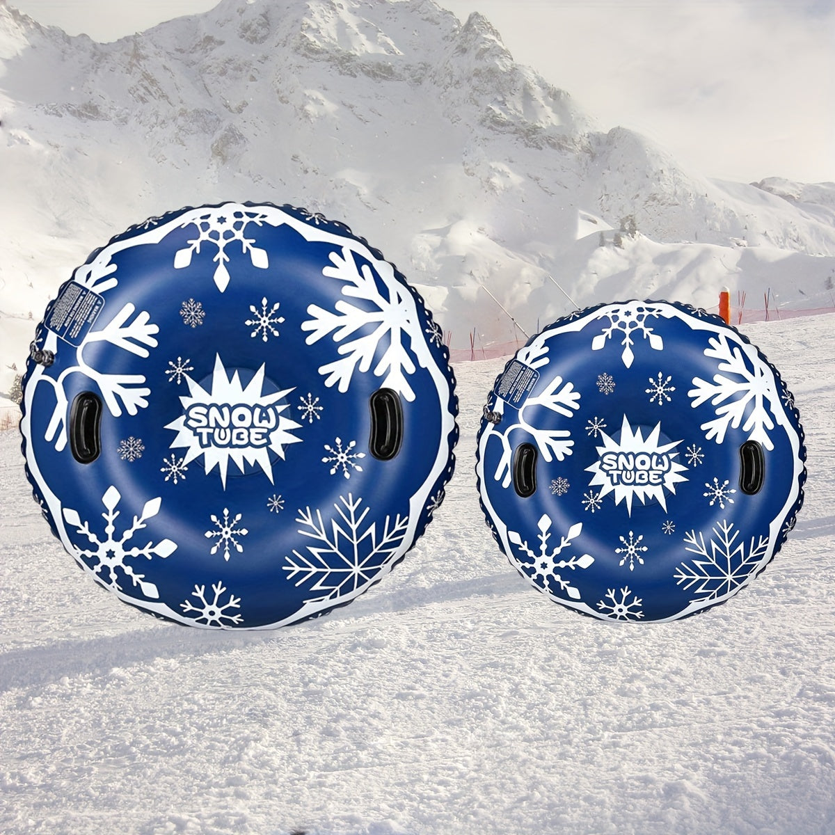Outdoor Inflatable Snow Tube PVC Skiing Cushion Winter Circle