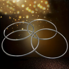 5pcs Four Consecutive Rings Clown Nose Magic Props