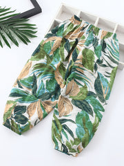 Boys Leaf Pants Anti-Mosquito Casual Kids Clothes