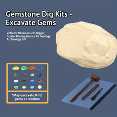 Gemstone Dig Kit for Mineralogy Enthusiasts