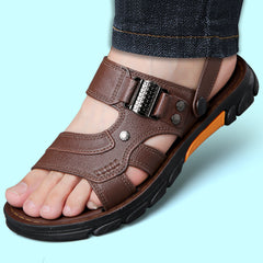 Men's Hollow Out Casual Sandals Non Slip Open Toe Outdoor Beach Shoes