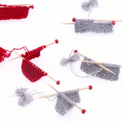 1pc Mini Hand knitted Sweater Model BJD Sewing Scene Props Decor
