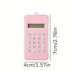 Mini Maze Calculator Keychain Portable Counting Toy