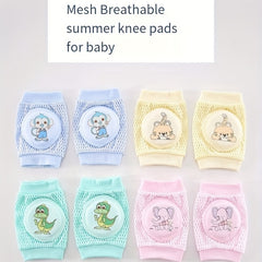 Breathable Mesh Knee Pads for Baby Crawling