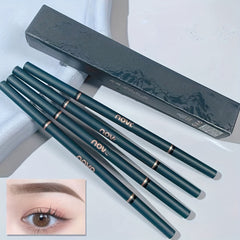 Ultra Slim Eyebrow Pencil Double Headed Spiky Nib Waterproof Natural Colorfast