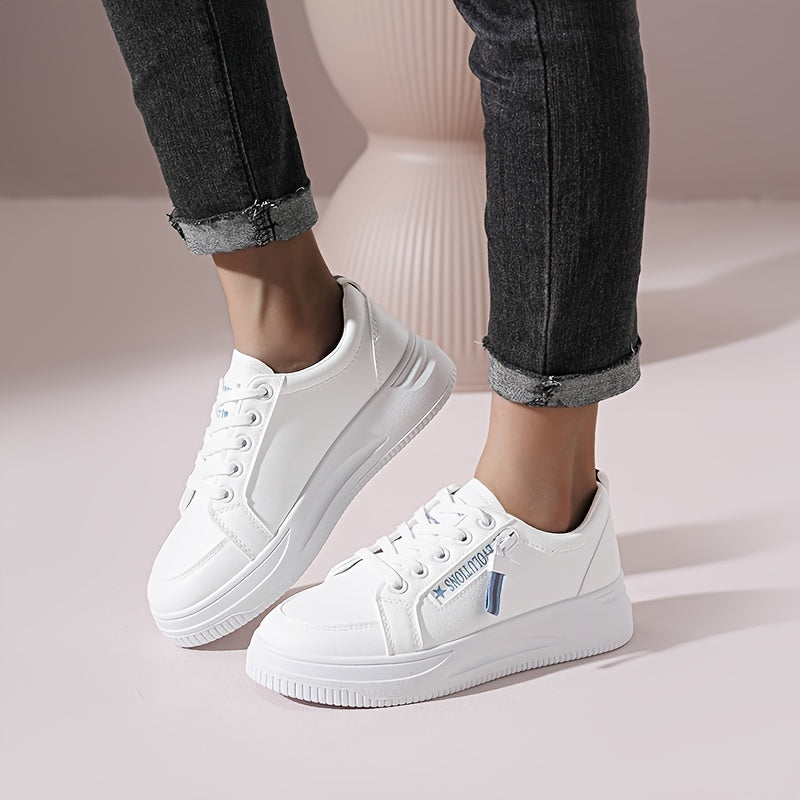 Women's Letter Graphic Low Top Sports Sneakers