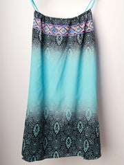 Floral Print Cami Dress Ethnic Style Sleeveless Dress For Spring & Summer