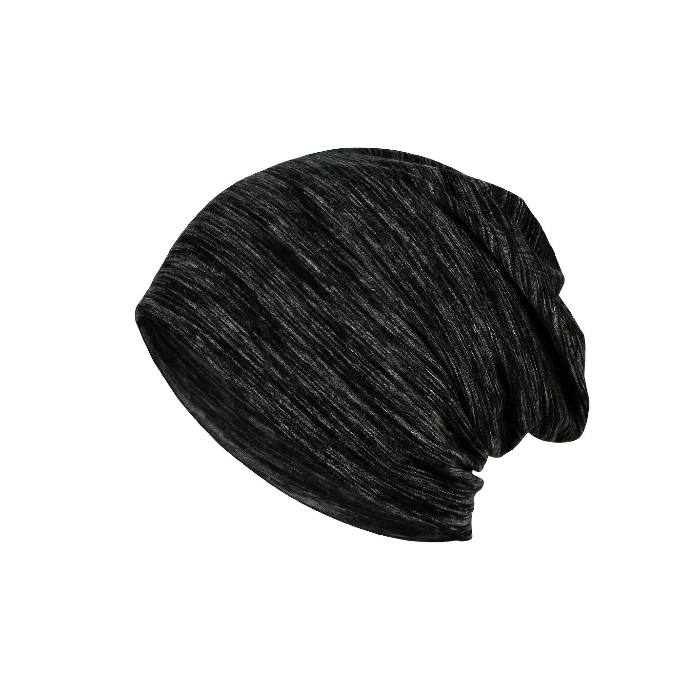 Striped Cotton Pullover Hat Beanie Hip Hop Street Dance Cap