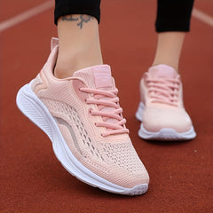 Lightweight Marathon Running Shoes Casual Wear Resistant Sneakers