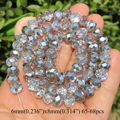 6 8mm Austrian Crystal Glass Beads for Jewelry Making DIY