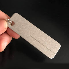 2pcs Portable Fishing Hook File Keychain Hook File Grinding Tool