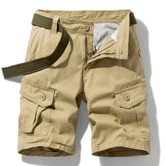 Men's Cargo Shorts Flap Pockets