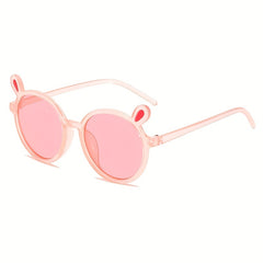 Kids Bunny Ear Sunglasses Sun Protection for Outdoor Party