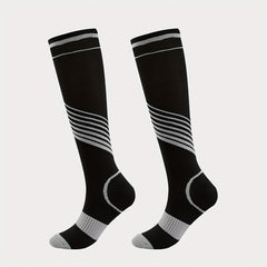 Men's Compression Sport Socks Sweat-absorbing Nylon Blend Breathable Socks