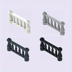 4pcs Building Block Farm Garden 1X4X2 Railing Fence DIY Animal Scene Play