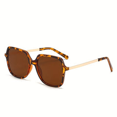 Men's HD Anti-UV Square Sunglasses with Glasses Box & Cloth