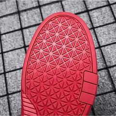 Men's Zipper Loafers Casual Slip-on Shoes