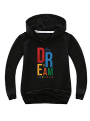 'Dream' Print Hoodie Boys Pullover Hooded Sweatshirt
