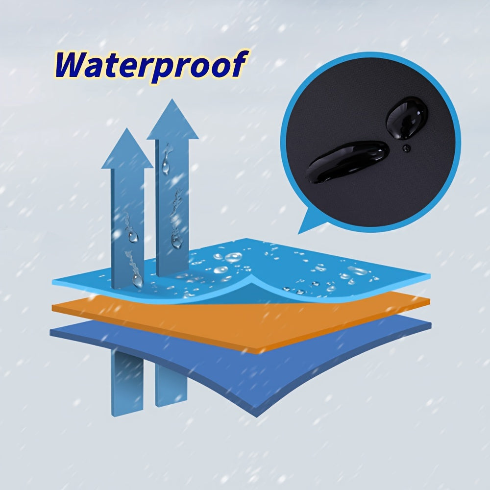 Winter Thermal Gloves Full Finger Ski Touch Screen Anti Slip Warm Liners