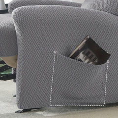 Jacquard Recliner Chair Slipcovers Sofa Cover High Elasticity Home Protection