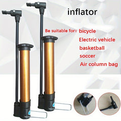 Mini Portable Bicycle Pump with Needles for Basketball Soccer Air Ball