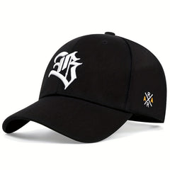 Goth B Embroidery Baseball Cap Casual Sports Hat Unisex Dad Hats