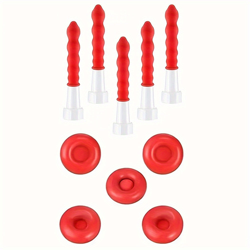 5pcs Reusable Caulk Covers for Sealing Preserving Cap Sealer