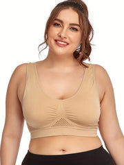 Seamless Sports Bra Breathable Workout Bra