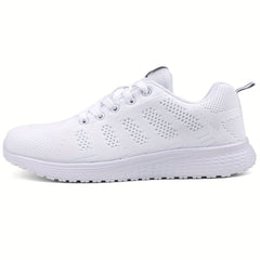 Women's Lightweight Walking Shoes Breathable Gym Sneakers Lace up Running Shoes