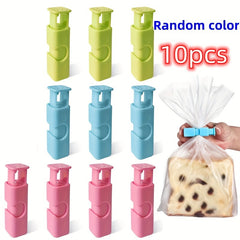 10pcs Bread Bag Clips Food Sealing Clips Kitchen Supplies