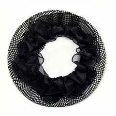 5pcs Elastic Hair Net for Ballet & Fitness Training