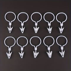 10Pcs Plastic Curtain Buckle Clip Home Supplies