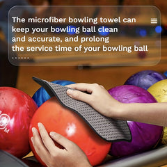 1pc Microfiber Bowling Towels 10 X 8 Cleaning Bowling Wipes