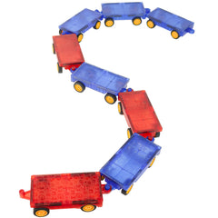 2pcs Magnetic Building Block Car Accessories DIY Toy Pack
