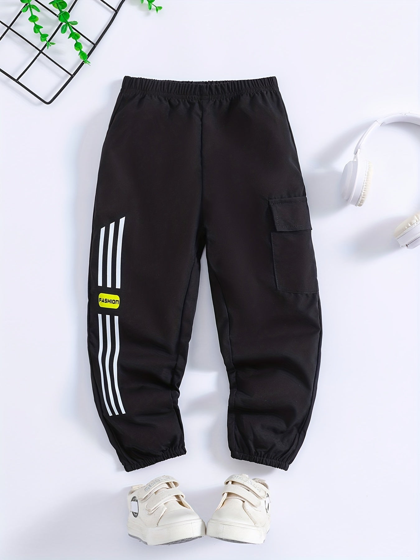 Boys Active Sweatpants Quick Drying Jogger Sports Pants