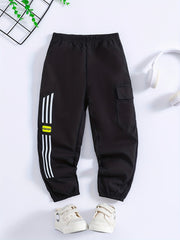 Boys Active Sweatpants Quick Drying Jogger Sports Pants