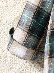 Baby Boys Plaid Hooded Pullover Top Pants Suit