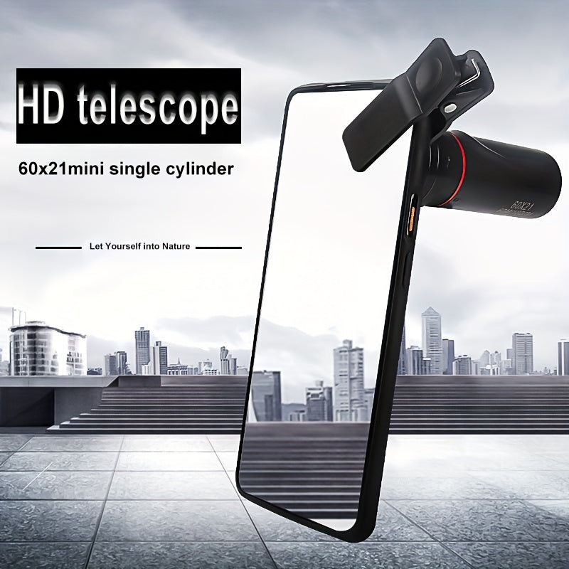 12X HD Magnification Monocular 3 6 Inch High Power Telescope