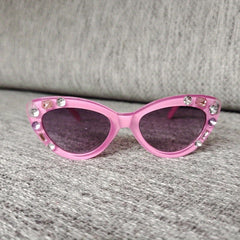 Cat Eye Frame Sun Protection Sunglasses for Teens