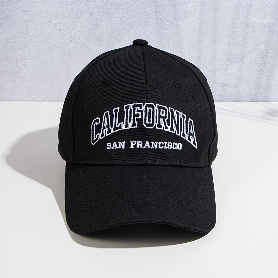 Letter Embroidered Baseball Cap Men Women Casual Cap
