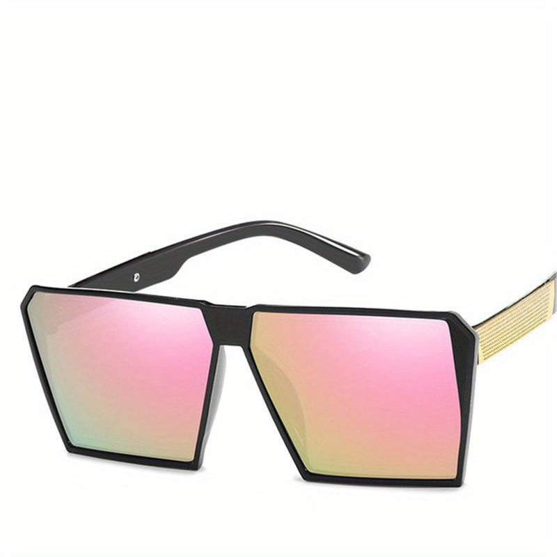 Photochromic Square Frame Sunglasses UV400
