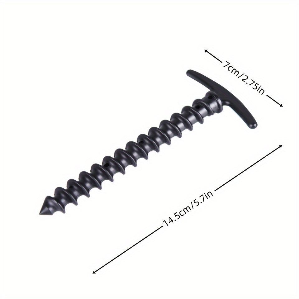 1pc Spiral Ground Nails for Camping Tent
