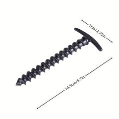 1pc Spiral Ground Nails for Camping Tent