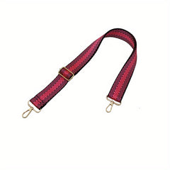 Vintage Geometric Pattern Wide Strap Adjustable Bag Strap