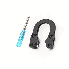 Durable Archery D Loop with Metal U Nock and Buckle Release