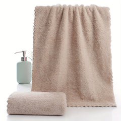 Soft Hand Towel Coral Velvet Absorbent Towel for Bathroom