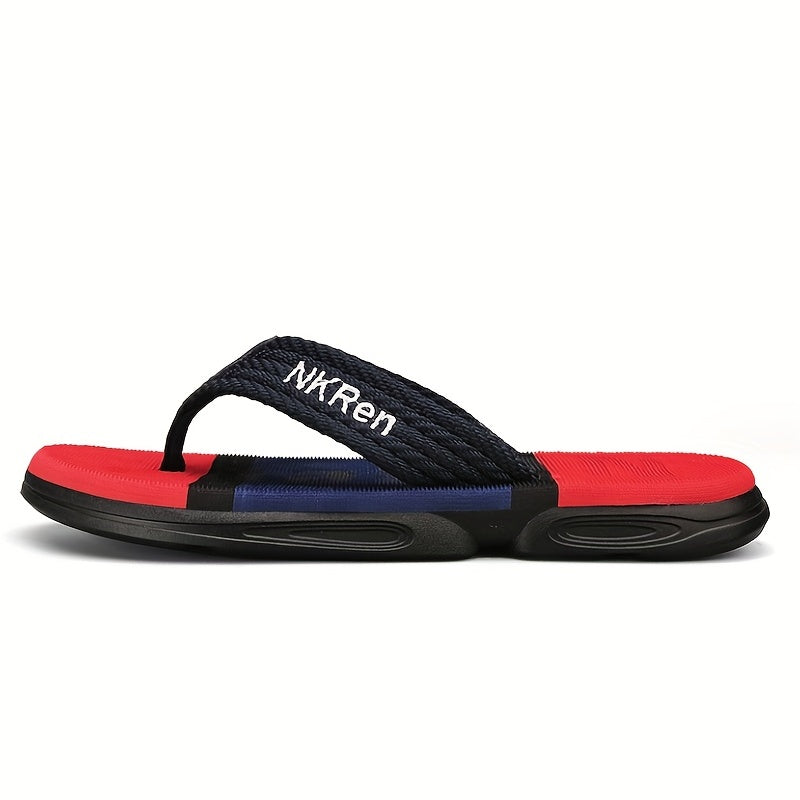 Men's Arch Support Flip Flops Lightweight Non-slip Thong Sandals